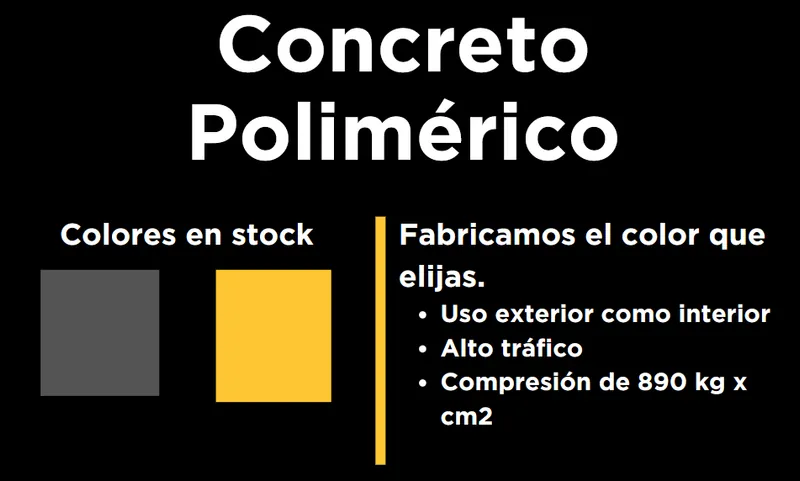 Concreto polimérico — imagen 1